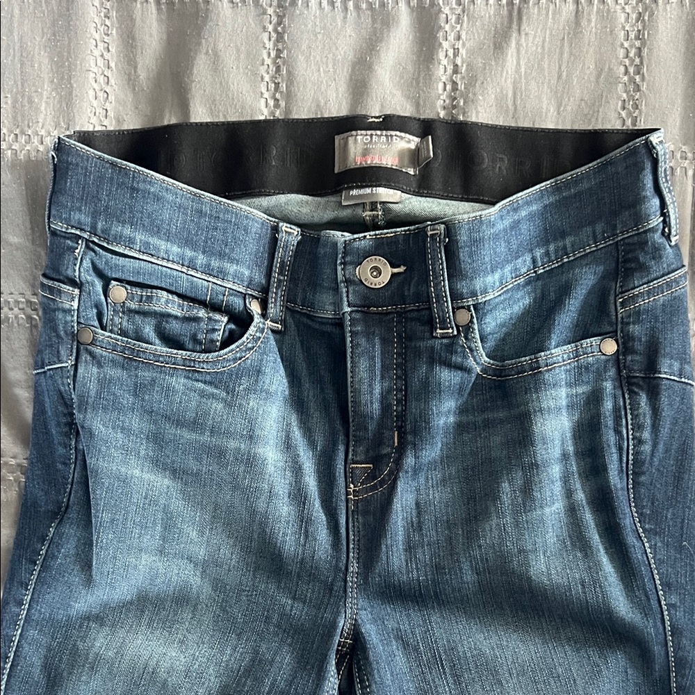 Torrid Women's Blue Flare Jeans